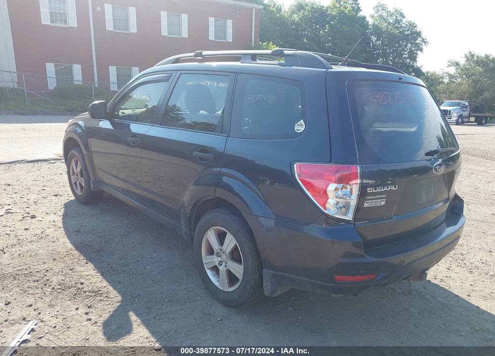 2010 SUBARU FORESTER 2.5X VIN: JF2SH6BC6AG906045