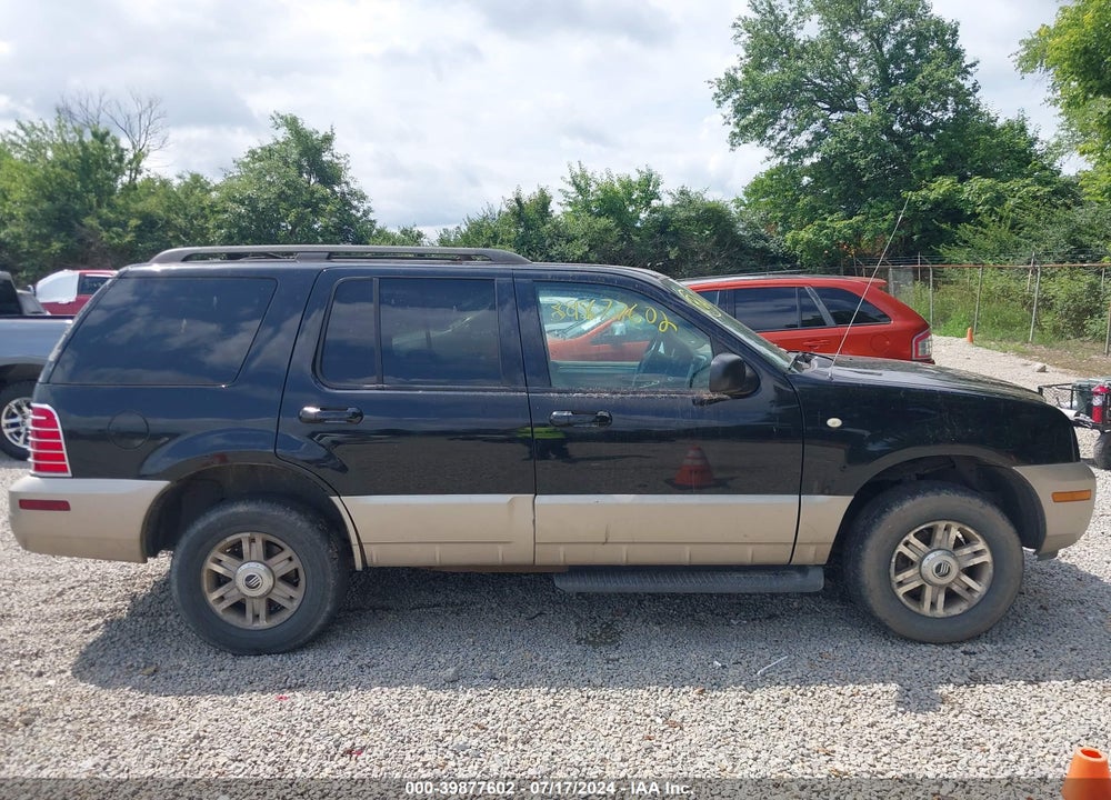 2004 MERCURY MOUNTAINEER VIN: 4M2ZU86K84UJ01895
