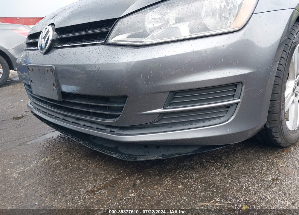2015 VOLKSWAGEN GOLF TDI S 4-DOOR VIN: 3VW2A7AU9FM064783