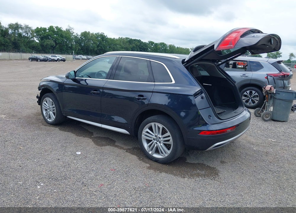 2018 AUDI Q5 2.0T PREMIUM/2.0T TECH PREMIUM VIN: WA1BNAFY5J2173347