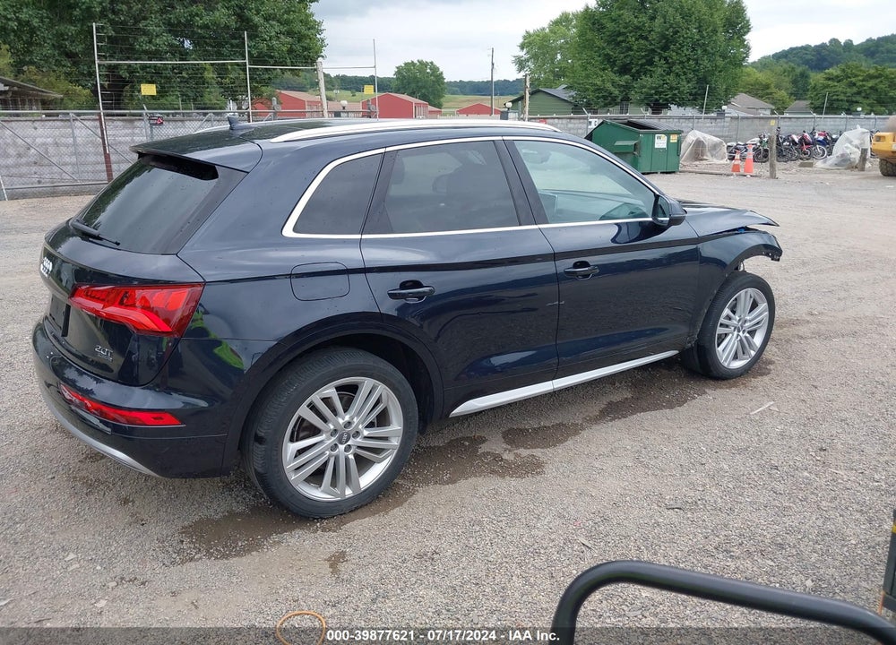 2018 AUDI Q5 2.0T PREMIUM/2.0T TECH PREMIUM VIN: WA1BNAFY5J2173347
