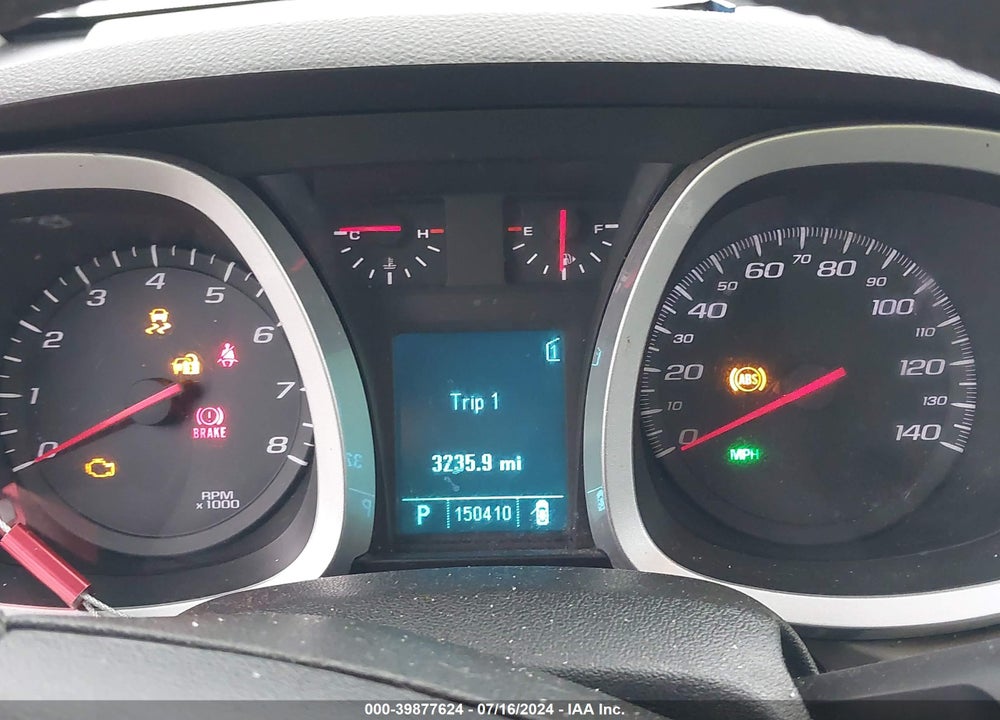 2011 CHEVROLET EQUINOX LS VIN: 2GNALBEC9B1269767