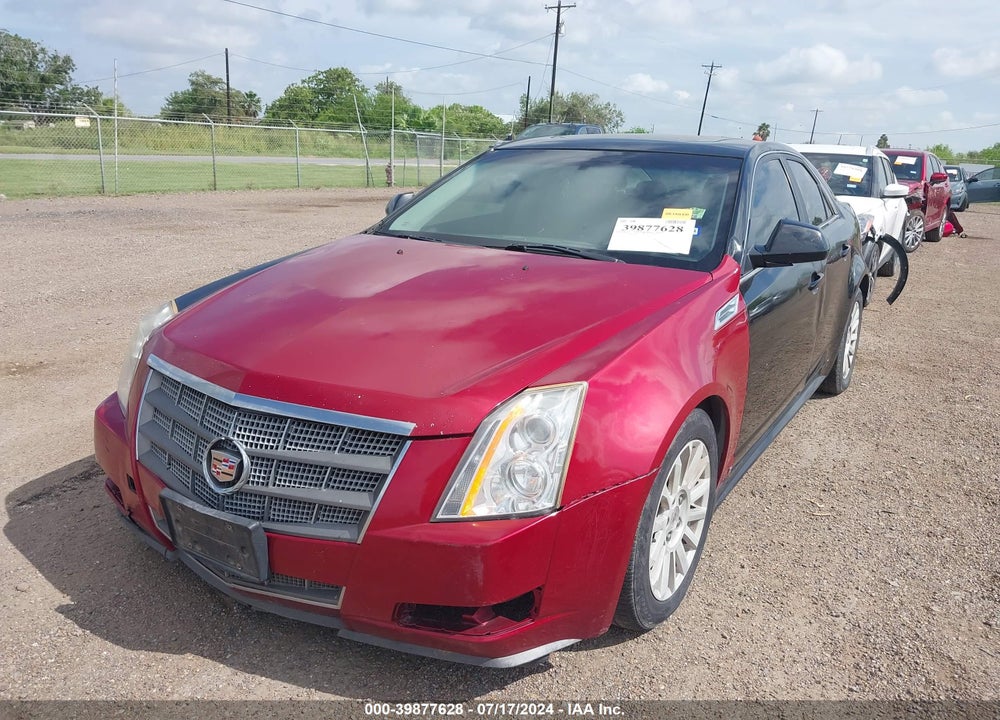 2012 CADILLAC CTS LUXURY VIN: 1G6DE5E50C0114785