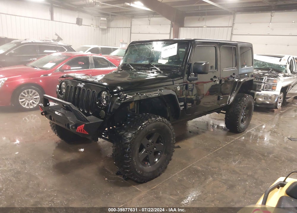 2016 JEEP WRANGLER UNLIMITED SPORT VIN: 1C4BJWDG7GL341033