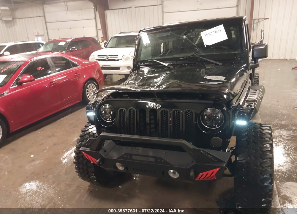 2016 JEEP WRANGLER UNLIMITED SPORT VIN: 1C4BJWDG7GL341033