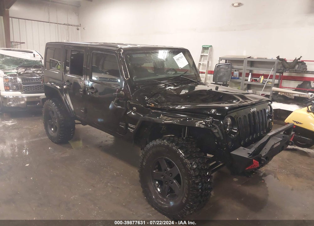 2016 JEEP WRANGLER UNLIMITED SPORT VIN: 1C4BJWDG7GL341033