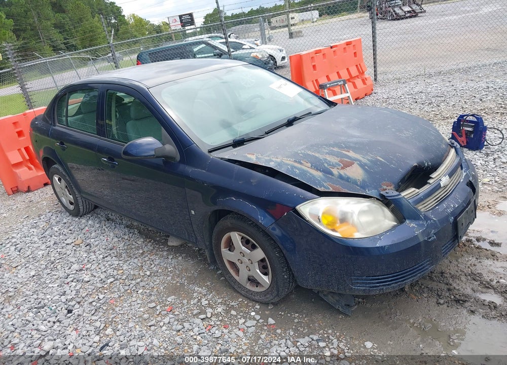 2008 CHEVROLET COBALT LT VIN: 1G1AL58F087101231