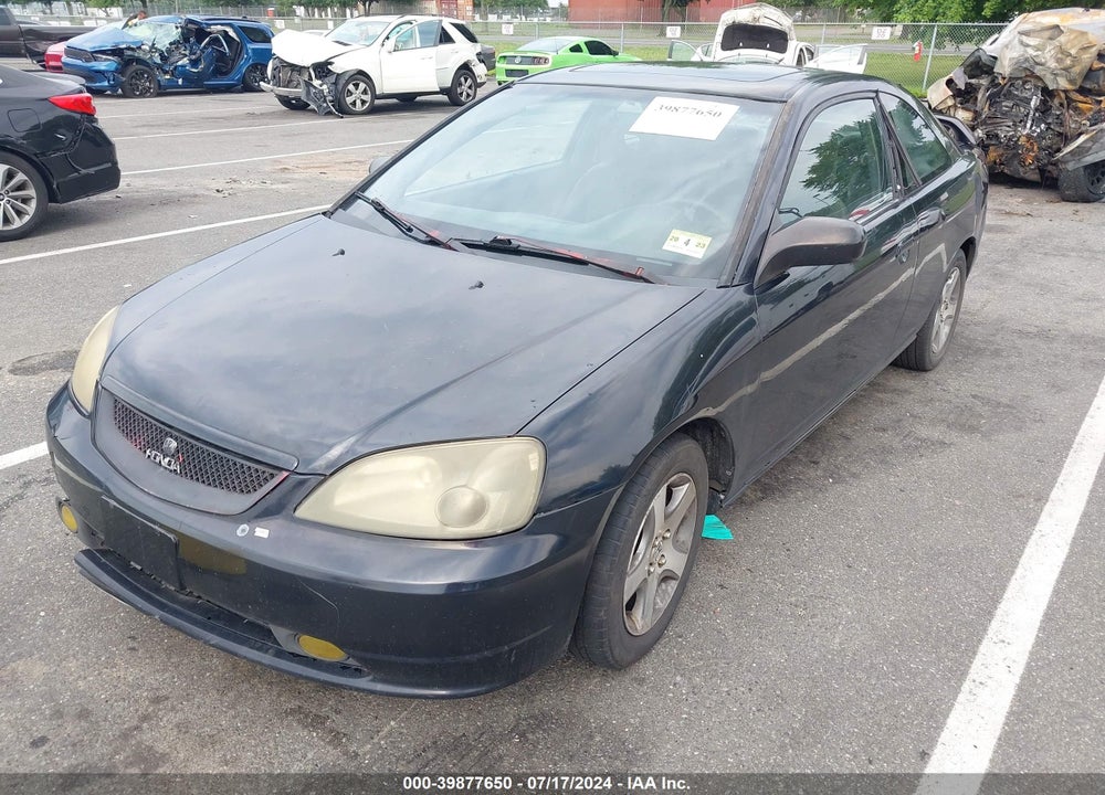 2002 HONDA CIVIC EX VIN: 1HGEM21912L047950