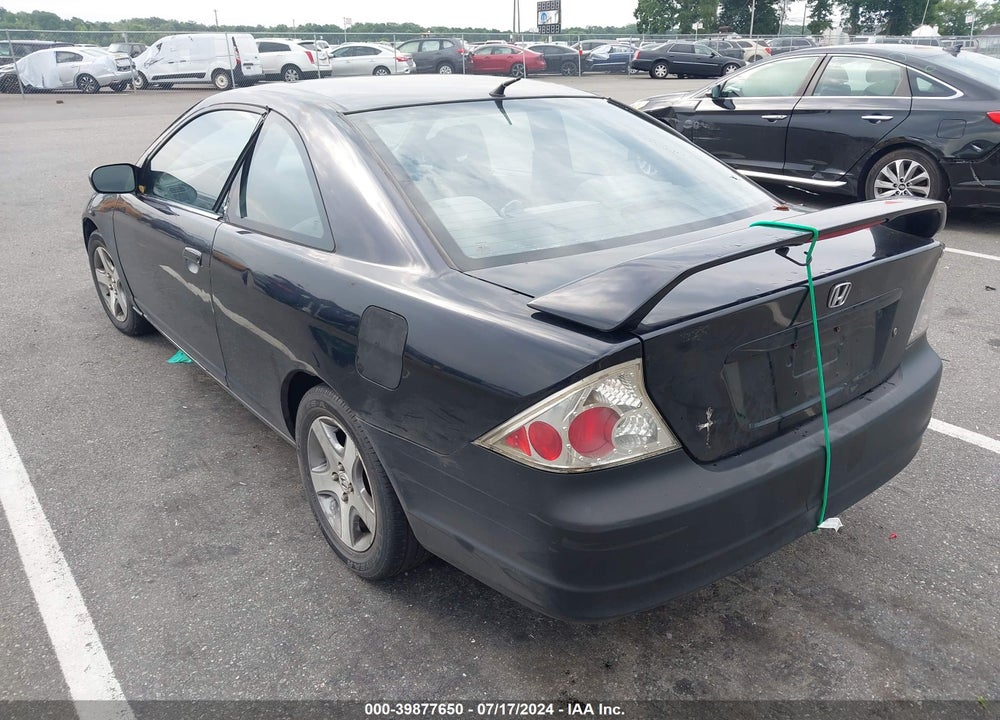 2002 HONDA CIVIC EX VIN: 1HGEM21912L047950
