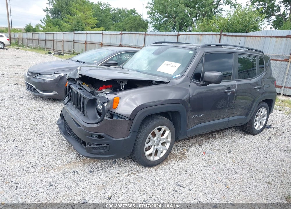 2018 JEEP RENEGADE LATITUDE FWD VIN: ZACCJABB6JPH08487