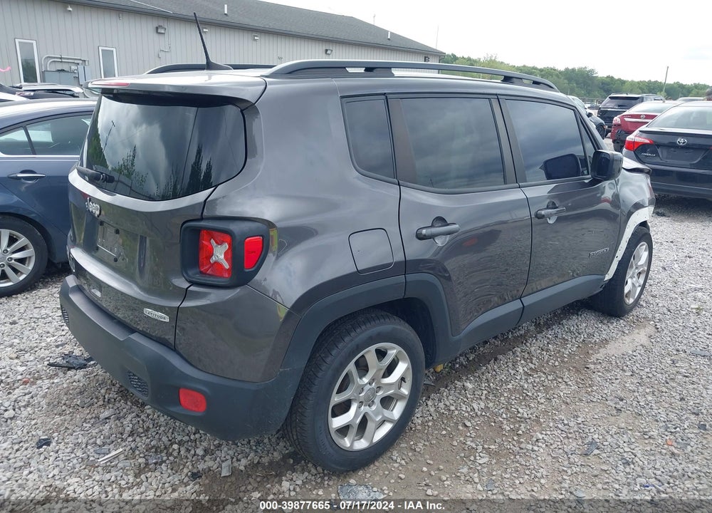 2018 JEEP RENEGADE LATITUDE FWD VIN: ZACCJABB6JPH08487