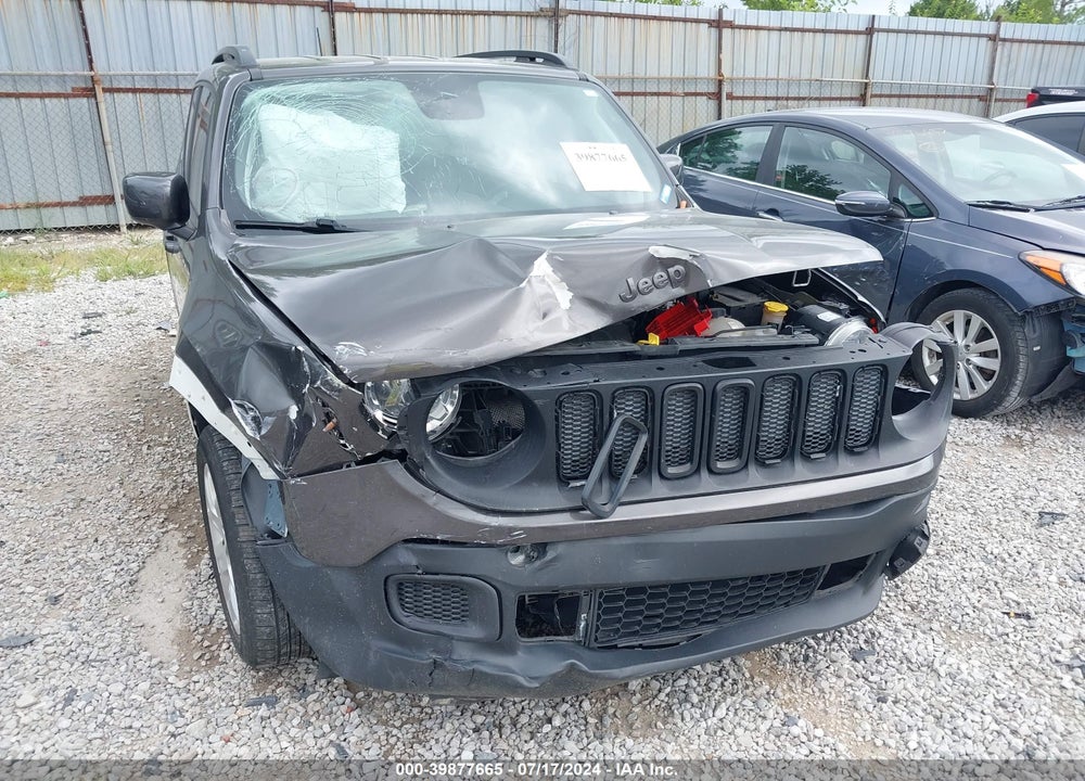 2018 JEEP RENEGADE LATITUDE FWD VIN: ZACCJABB6JPH08487