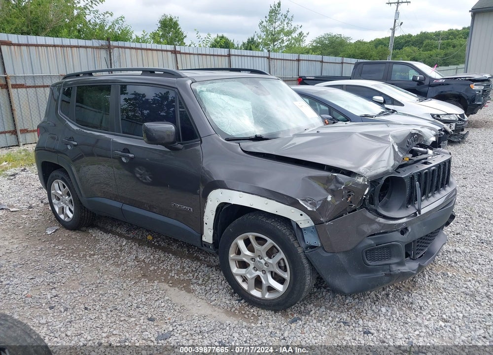 2018 JEEP RENEGADE LATITUDE FWD VIN: ZACCJABB6JPH08487