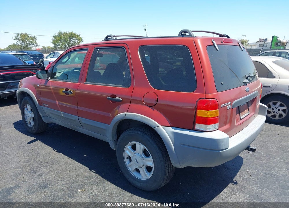 2001 FORD ESCAPE XLT VIN: 1FMYU031X1KC22297