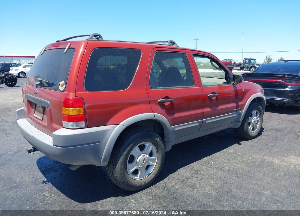 2001 FORD ESCAPE XLT VIN: 1FMYU031X1KC22297