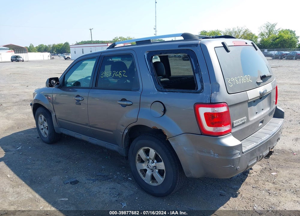 2012 FORD ESCAPE LIMITED VIN: 1FMCU9EG9CKB40144