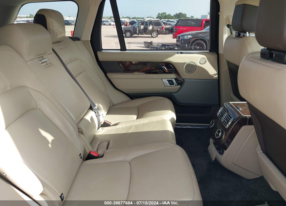 2018 LAND ROVER RANGE ROVER 5.0L V8 SUPERCHARGED VIN: SALGS5RE0JA382104