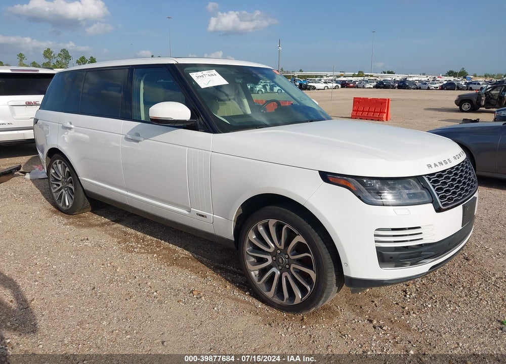 2018 LAND ROVER RANGE ROVER 5.0L V8 SUPERCHARGED VIN: SALGS5RE0JA382104