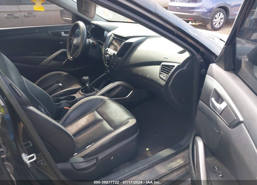 2015 HYUNDAI VELOSTER TURBO VIN: KMHTC6AE4FU228470