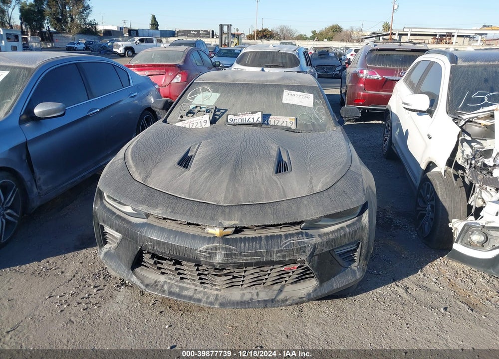 2017 CHEVROLET CAMARO 2SS VIN: 1G1FH1R72H0184242