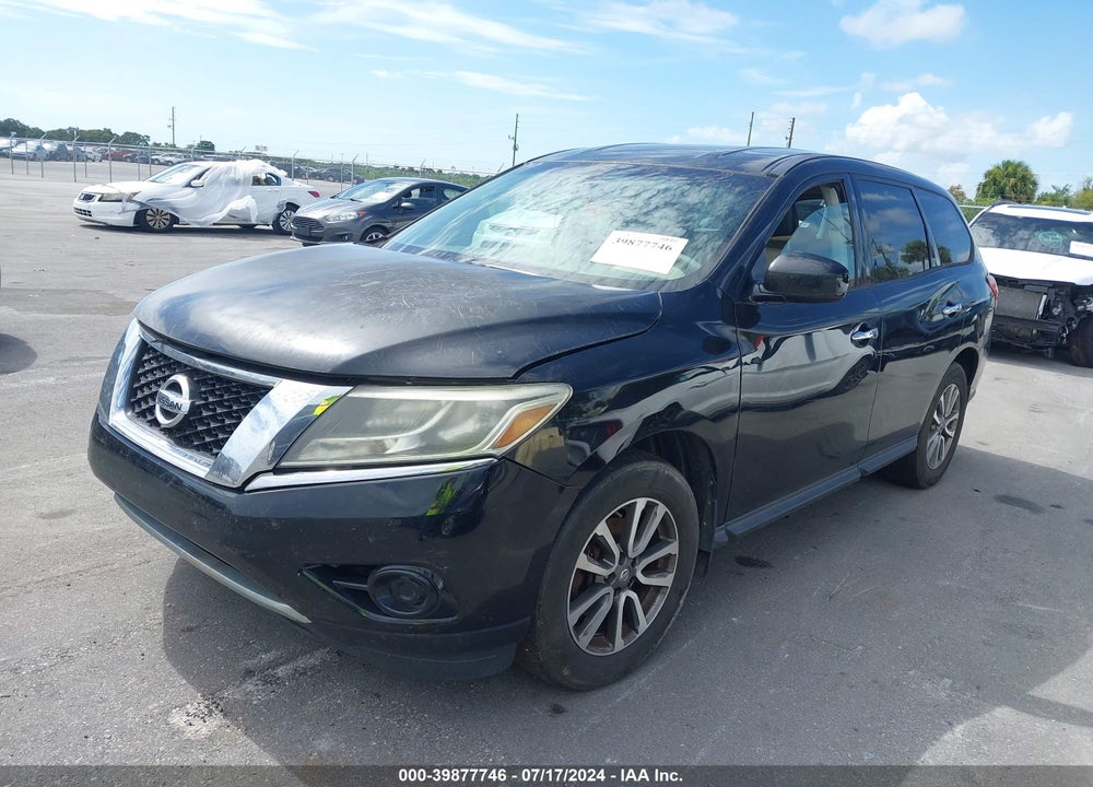 2014 NISSAN PATHFINDER S VIN: 5N1AR2MMXEC695057