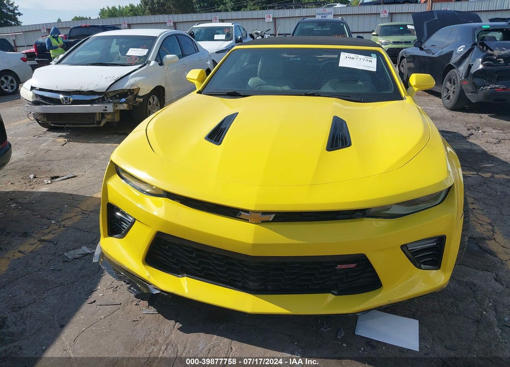2018 CHEVROLET CAMARO 1SS VIN: 1G1FF3D75J0119366