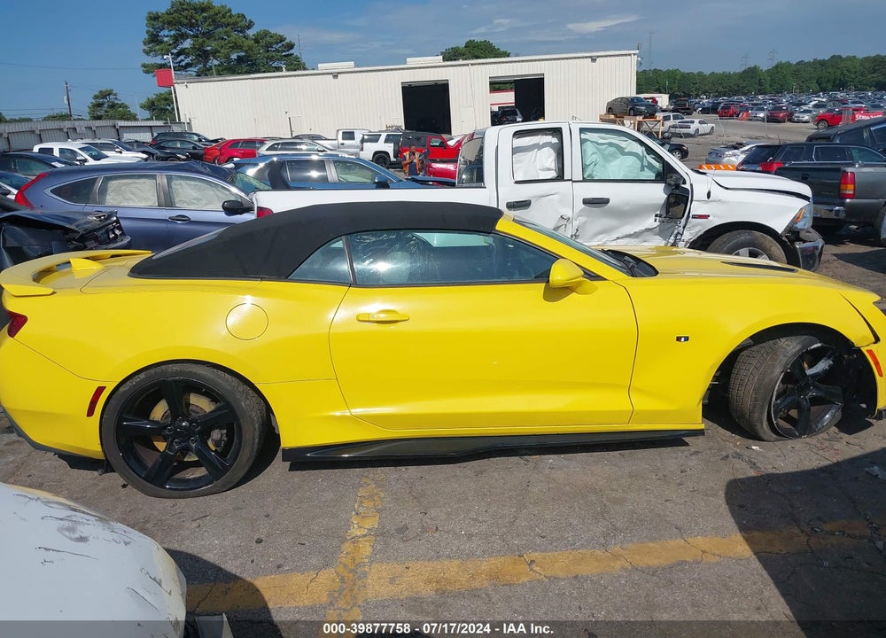 2018 CHEVROLET CAMARO 1SS VIN: 1G1FF3D75J0119366