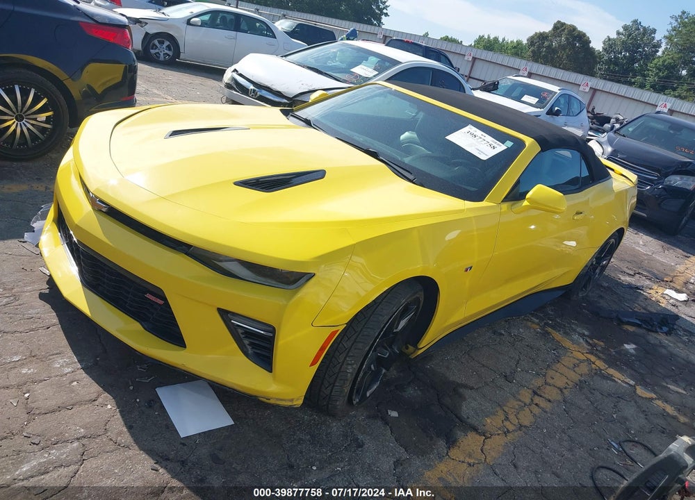 2018 CHEVROLET CAMARO 1SS VIN: 1G1FF3D75J0119366
