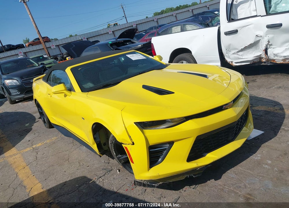 2018 CHEVROLET CAMARO 1SS VIN: 1G1FF3D75J0119366