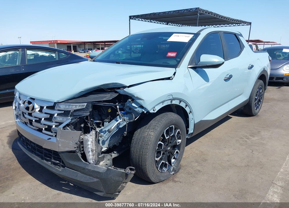 2022 HYUNDAI SANTA CRUZ SE VIN: 5NTJADAEXNH027740