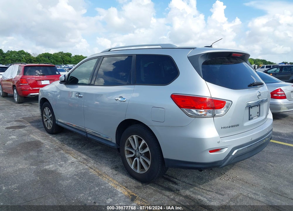 2013 NISSAN PATHFINDER SL VIN: 5N1AR2MN9DC637948