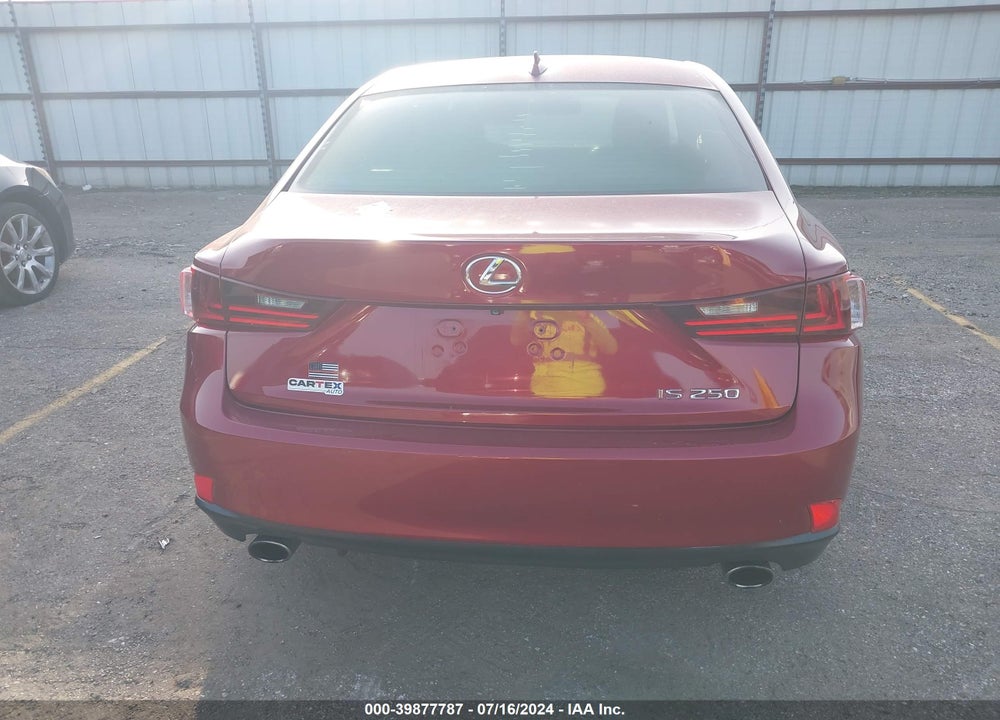2014 LEXUS IS 250 VIN: JTHBF1D23E5020311