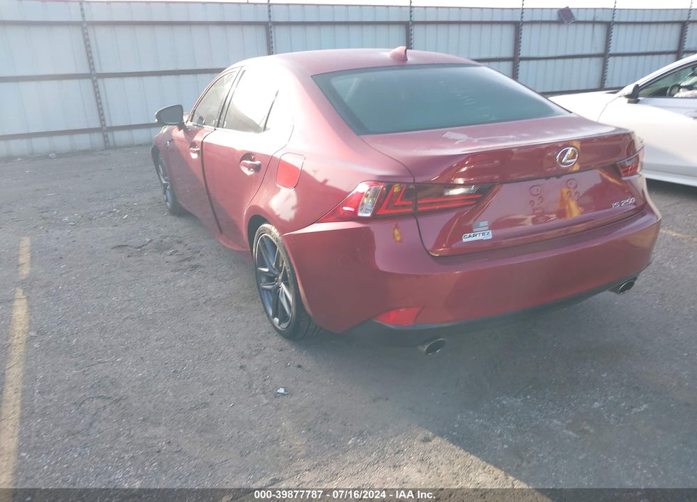 2014 LEXUS IS 250 VIN: JTHBF1D23E5020311
