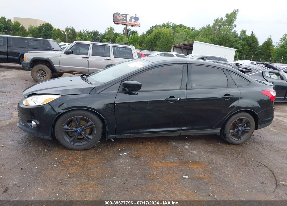 2012 FORD FOCUS SE VIN: 1FAHP3F27CL299276