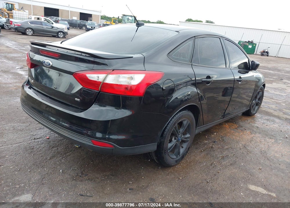 2012 FORD FOCUS SE VIN: 1FAHP3F27CL299276