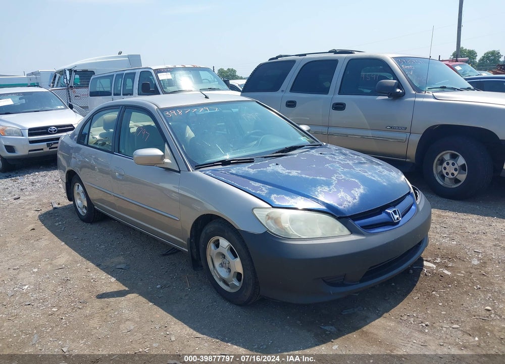 2004 HONDA CIVIC HYBRID VIN: JHMES96614S015065