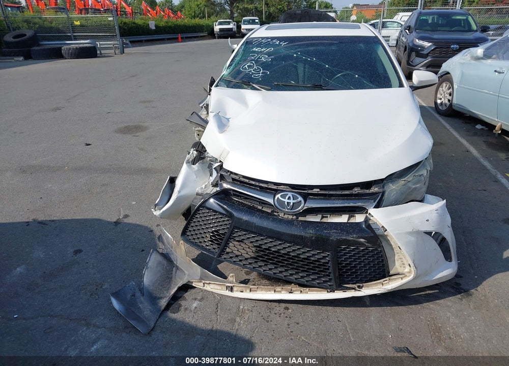 2016 TOYOTA CAMRY SE VIN: 4T1BF1FK4GU162136