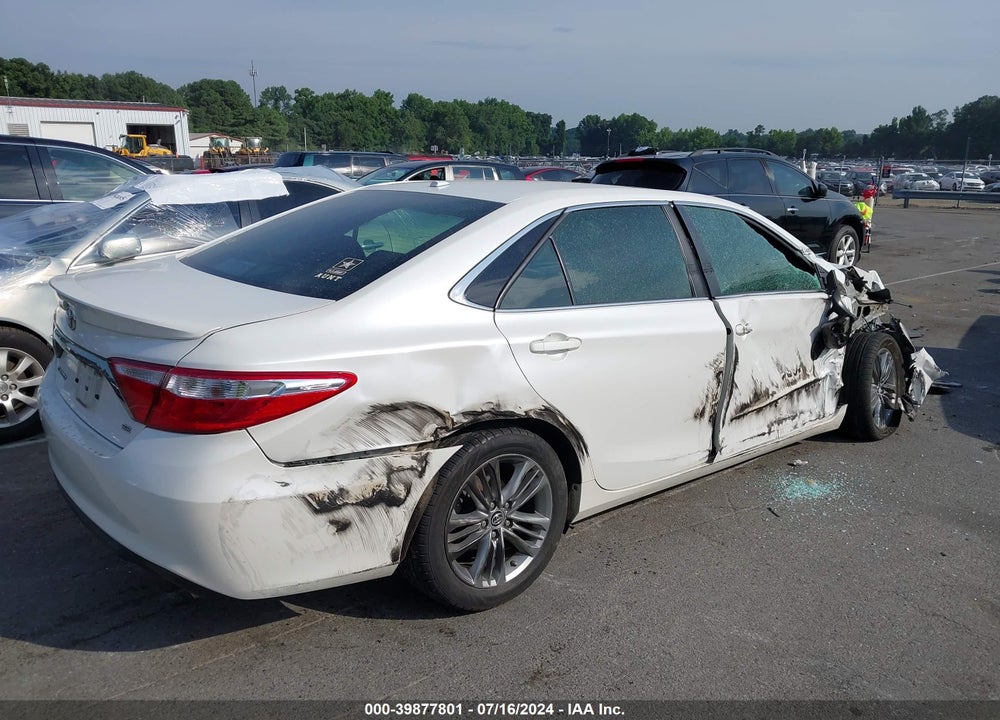 2016 TOYOTA CAMRY SE VIN: 4T1BF1FK4GU162136