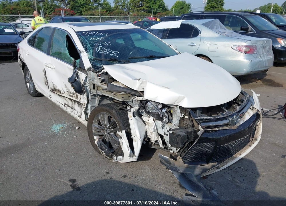 2016 TOYOTA CAMRY SE VIN: 4T1BF1FK4GU162136