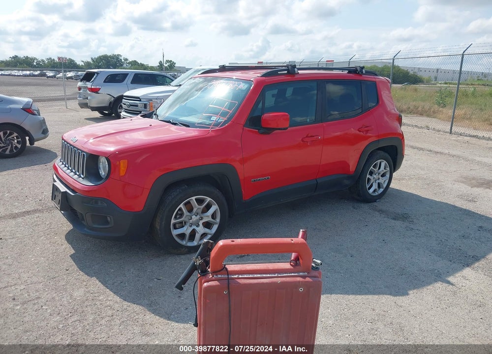 2016 JEEP RENEGADE LATITUDE VIN: ZACCJABT4GPE34269