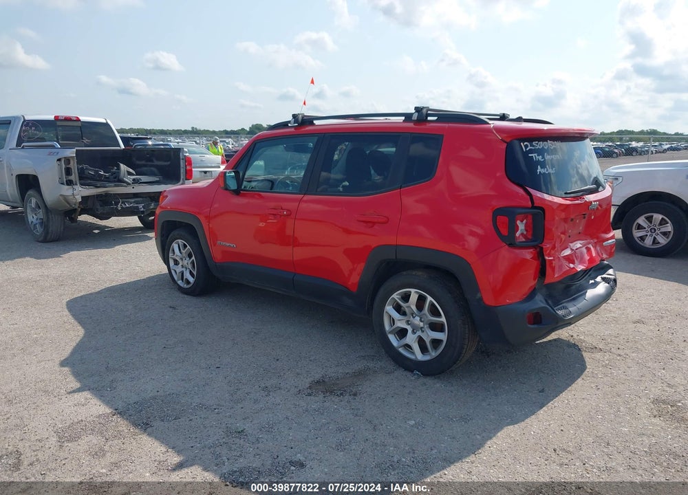 2016 JEEP RENEGADE LATITUDE VIN: ZACCJABT4GPE34269