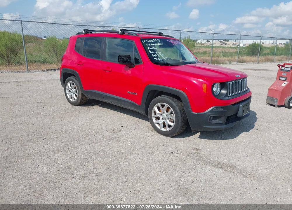 2016 JEEP RENEGADE LATITUDE VIN: ZACCJABT4GPE34269