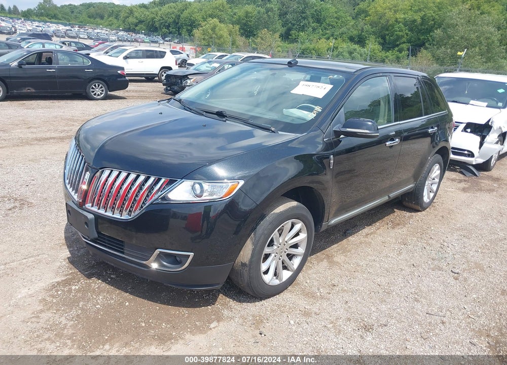 2012 LINCOLN MKX VIN: 2LMDJ8JK0CBL11427