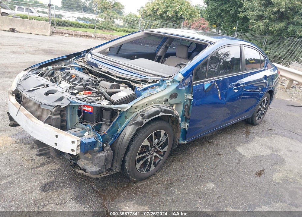 2015 HONDA CIVIC EX VIN: 19XFB2F8XFE063331