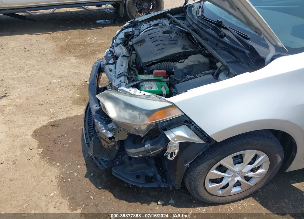 2016 TOYOTA COROLLA L VIN: 5YFBURHE1GP382038