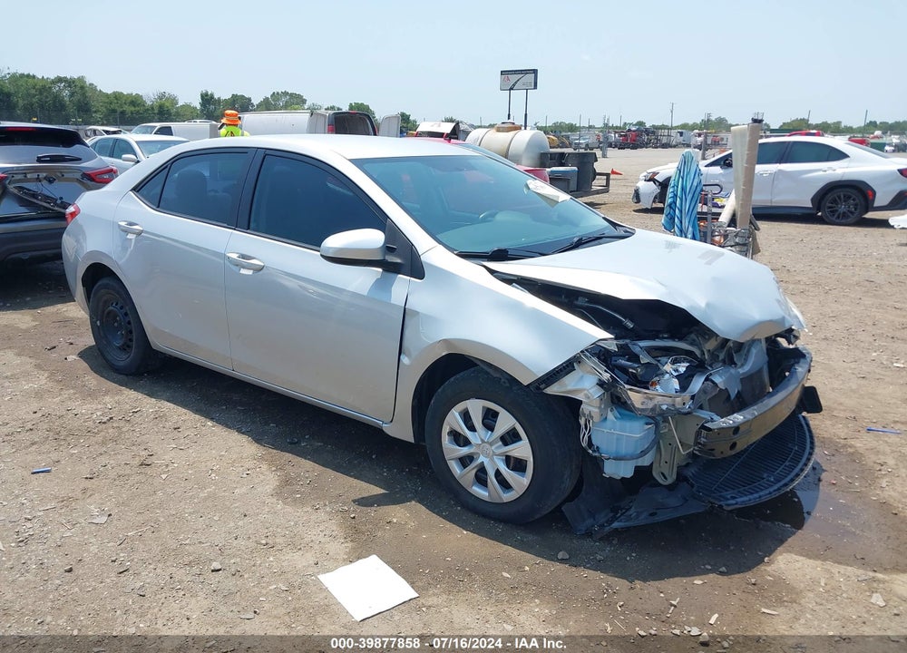 2016 TOYOTA COROLLA L VIN: 5YFBURHE1GP382038
