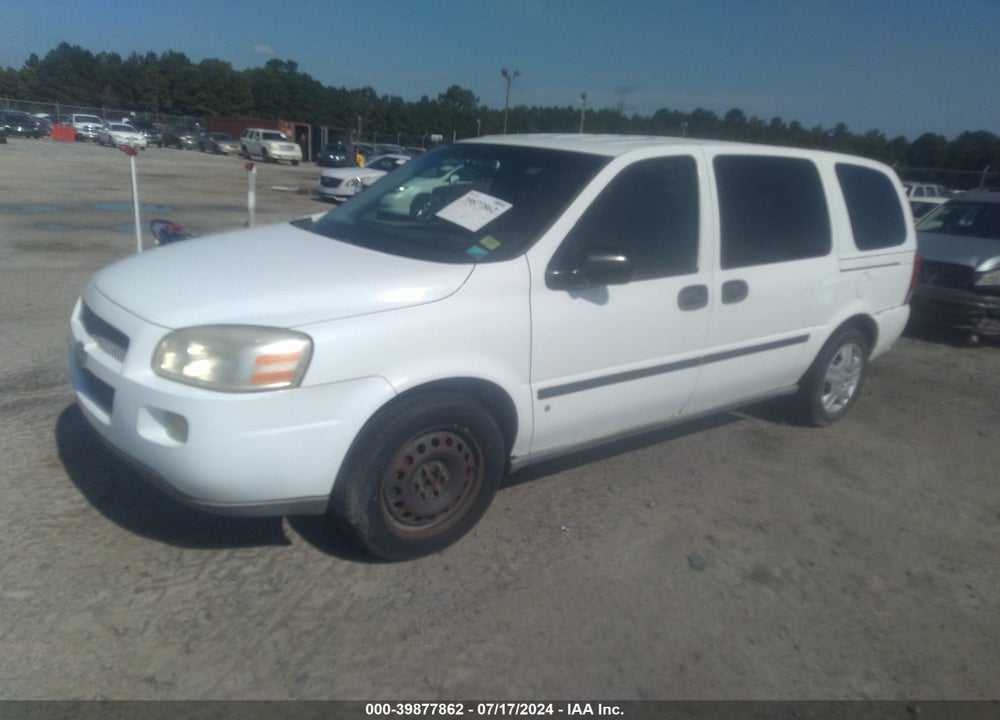 2007 CHEVROLET UPLANDER LS VIN: 1GNDV23147D101734