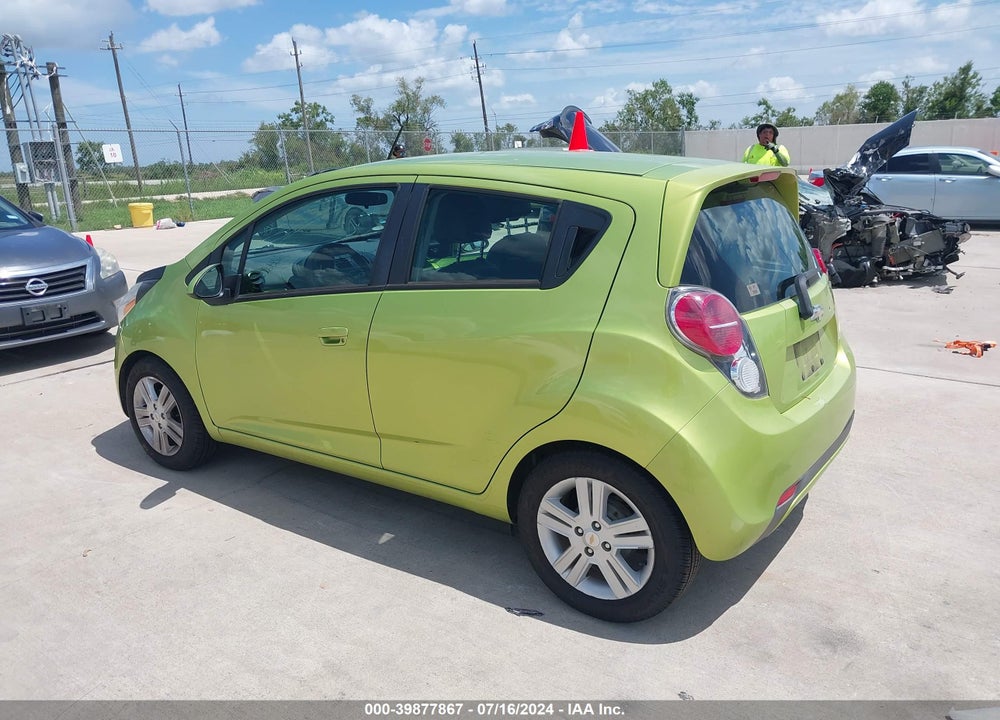 2013 CHEVROLET SPARK LS AUTO VIN: KL8CB6S91DC558569