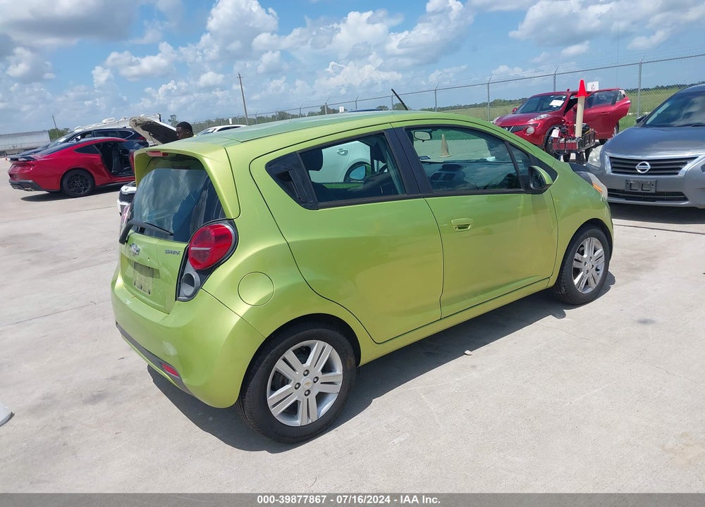 2013 CHEVROLET SPARK LS AUTO VIN: KL8CB6S91DC558569