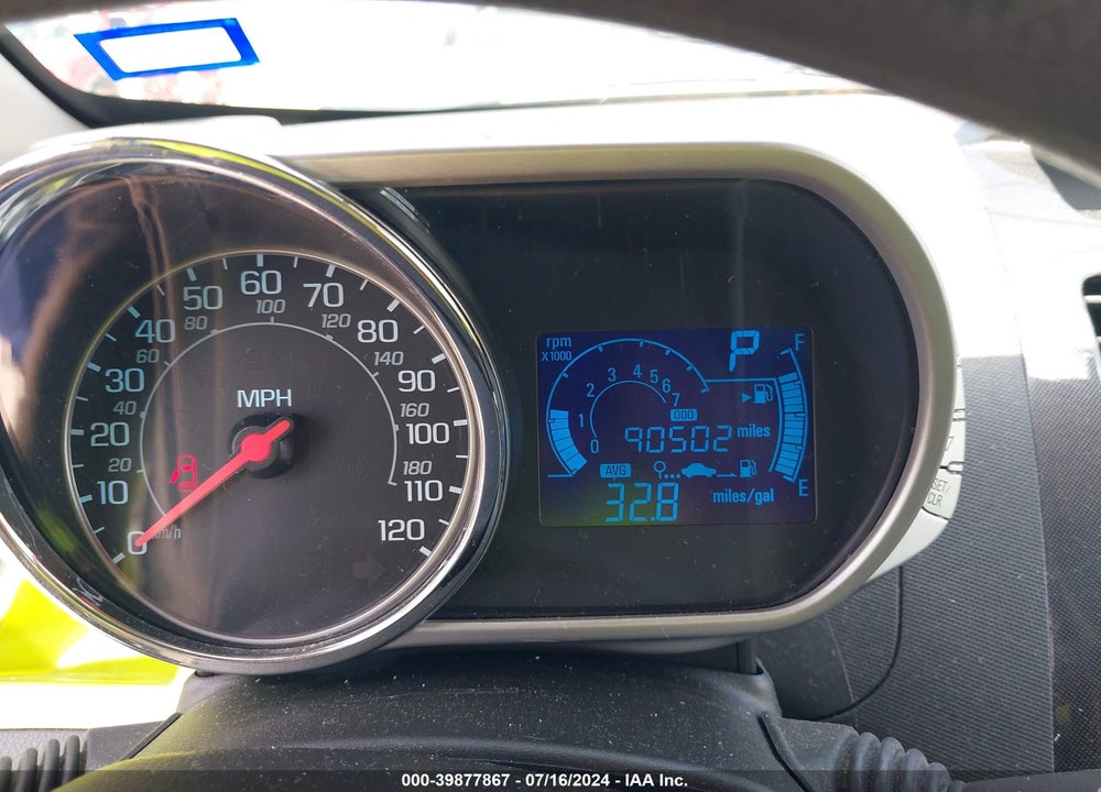 2013 CHEVROLET SPARK LS AUTO VIN: KL8CB6S91DC558569